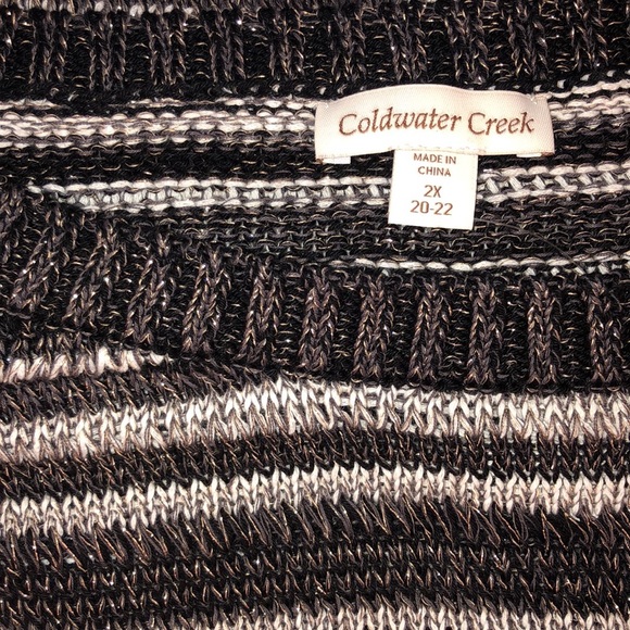 Coldwater Creek Multi-Color Sweater. NWT. 2X 20-22 - Picture 6 of 6